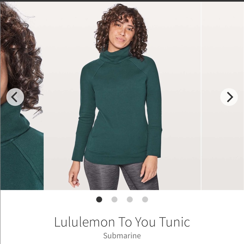 Lululemon to you tunic submarine